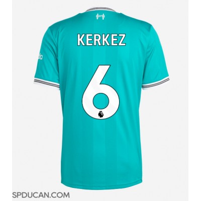Muški Nogometni Dres Liverpool Milos Kerkez #6 Rezervni 2025-26 Kratak Rukav Muški Nogometni Dres Liverpool Milos Kerkez #6 Rezervni 2025-26 Kratak Rukav